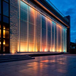 Bañador de pared lineal LED BRIDGELUX, 24W, DC24V, 1m