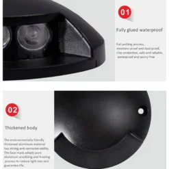 Baliza Led SKUB 2s , DC24V, 6W, 3000K