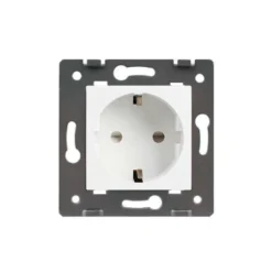 Base Enchufe SCHUKO 16A 250V blanca EU LIVOLO