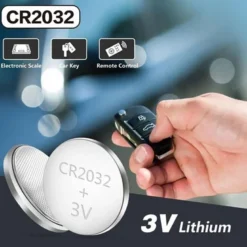 Batería de Litio CR2032 3V, 5 unidades