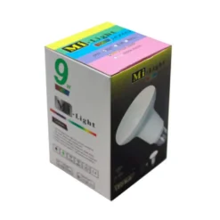 Bombilla E27 LED 9W, RGB+CW (2.4G)