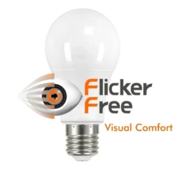 Bombilla LED E27 A60, 12W, 180º, OSRAM Chip