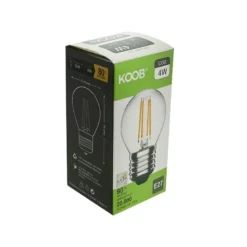 Bombilla Led E27 COB filamento 4W, Small Regulable