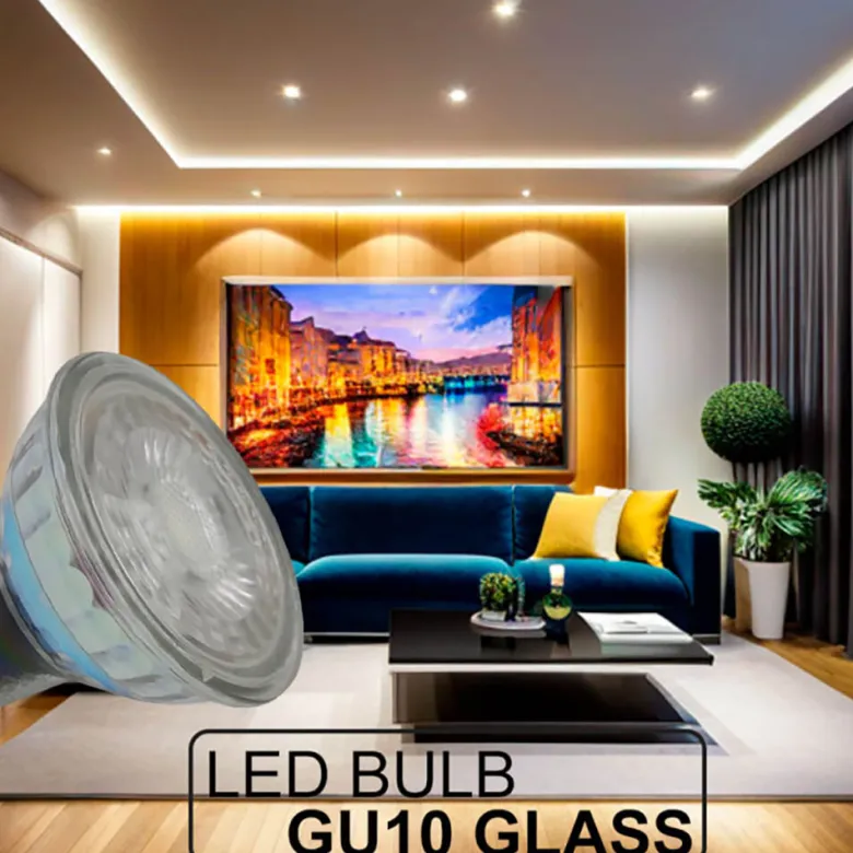 Bombilla LED GU10, 6W, 145Lm/W,38º, Samsung