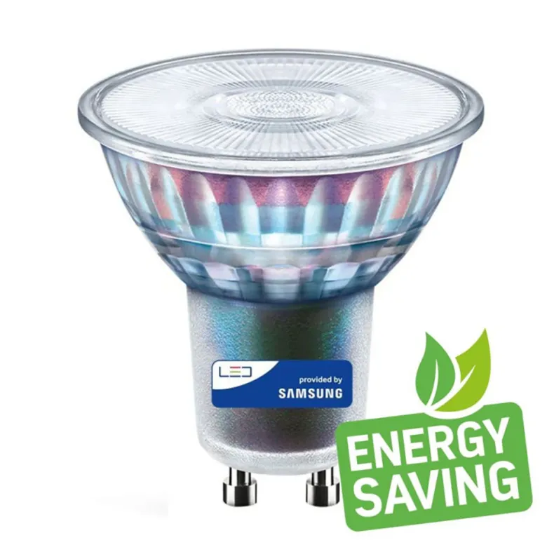 Bombilla LED GU10, 6W, 145Lm/W,38º, Samsung
