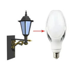 Bombilla LED STREET E27, Chip Bridgelux, 40W, 3CCT