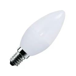 Bombilla LED Vela E14 frost 6W