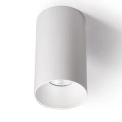 BOX Housing GU10, Aplique techo blanco/dorado mate