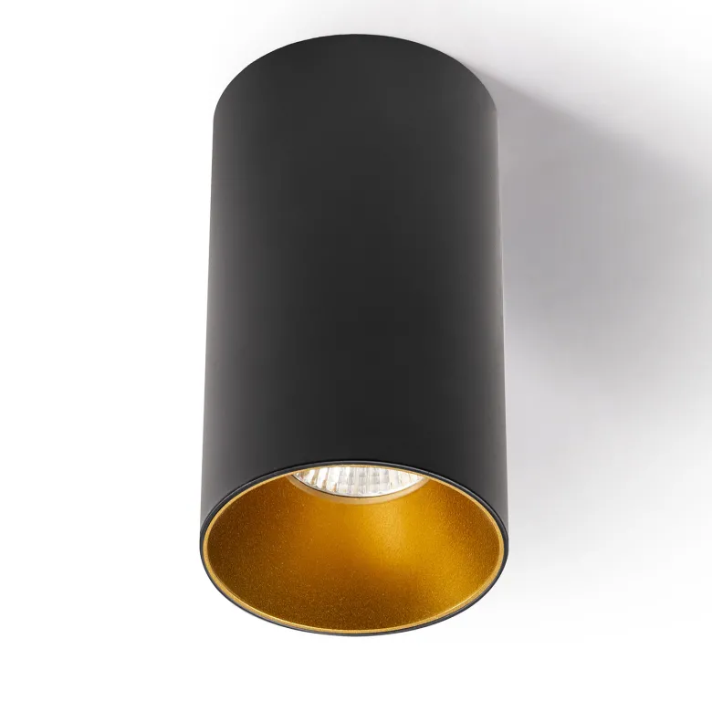 BOX Housing GU10, Aplique techo negro