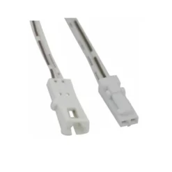 Cable alargador con conectores rápidos 2 Pin, 1m, blanco