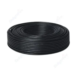 Cable anticalórico de silicona 2x0,50mm, 1m, negro