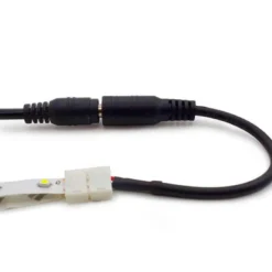 Cable conexión Jack Hembra con conector 2 Pin para tira led 8mm