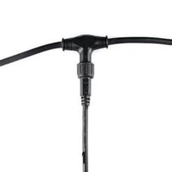 Cable conexión T, 4 Pinx0,5mm, 20cm, IP68, negro