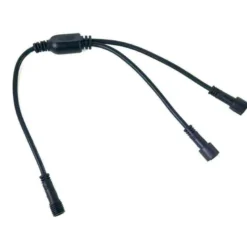 Cable conexión Y, 4 Pinx0,75mm, 20cm, IP67, negro