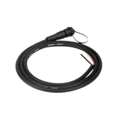 Cable de conexión M12 para proyector lineal, 100cm, IP67, negro