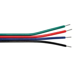 Cable de conexión para tiras LED RGB 1 metro - 4x0,50mm