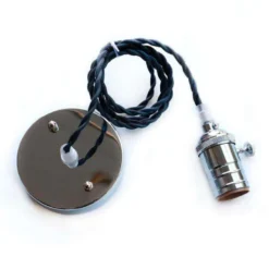 Cable decorativo KALL CROMO colgante para techo