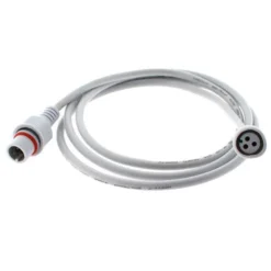 Cable extensión 3 Pinx0,5mm, 150cm, IP66, blanco
