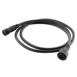 Cable extensión 2 Pinx0,75mm, 100cm, IP67, negro