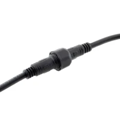 Cable extensión 2 Pinx0,75mm, 100cm, IP67, negro