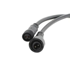 Cable extensión 2 Pinx0,75mm, 100cm, IP67, negro