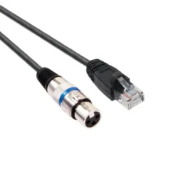 Cable RJ45-DMX hembra - 1m