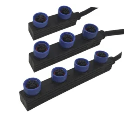 Cable 2xConectores Estancos M15 de 30Cm - 3*0.75 para focos MAX