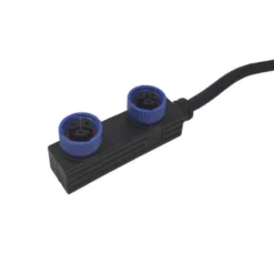 Cable 2xConectores Estancos M15 de 30Cm - 3*0.75 para focos MAX
