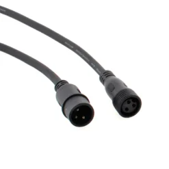 Cable XLR DMX 1 m con conectores 3pin
