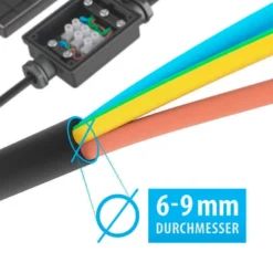 Caja estanca IP65 para conexiones dobles
