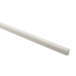 Carril PVC blanco Led NEON 1m, 9x18mm