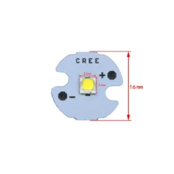 Chip led DC3V, 700mA, SMD3535 CREE, 3W, PCB 16mm