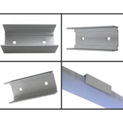 Clip aluminio Led NEON 5cm, 14x26mm