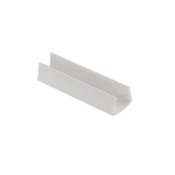 Clip PVC blanco Led NEON 3cm, 9x18mm