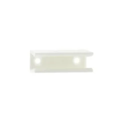 Clip PVC blanco Led NEON 3cm, 9x18mm