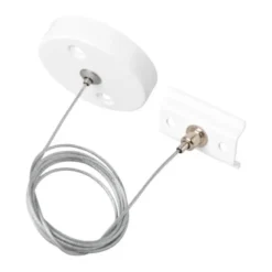 Colgante para carril monofásico, 2m, blanco