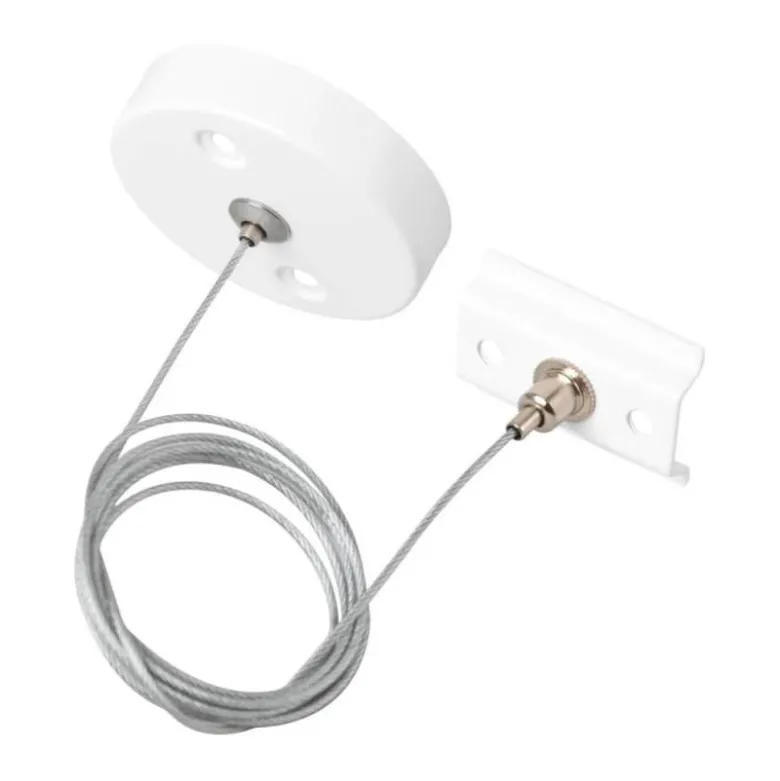 Colgante para carril monofásico, 2m, blanco