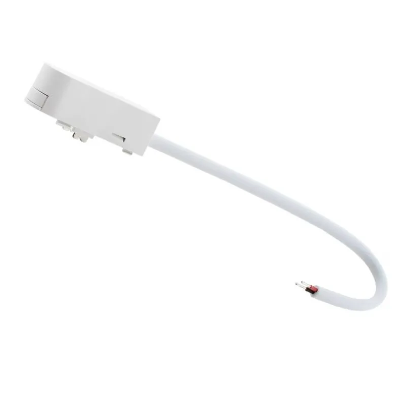 Conector a red Carril SLIM 48V, blanco