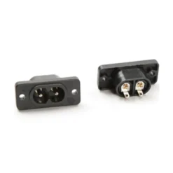 Conector cable C8 IEC 320 C8, AC250V, 2.5A, 2 pines