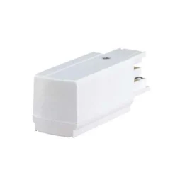 Conector carril trifásico a red, blanco