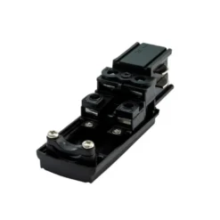 Conector carril trifásico a red, negro