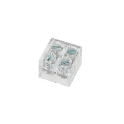 Conector con tornillos para unión de tiras LED, 8mm