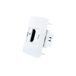 Conector HDMI blanco para mecanismo de empotrar LIVOLO