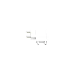 Conector L Carril SLIM 48V, blanco