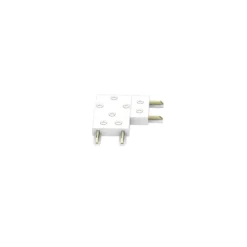 Conector L Carril SLIM 48V, blanco