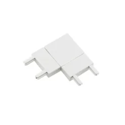 Conector L Carril SLIM 48V, blanco