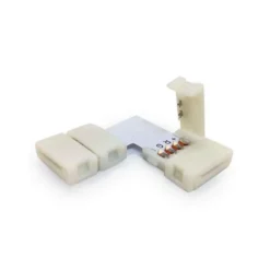 Conector L para tiras monocolor 2 Pin - 10mm
