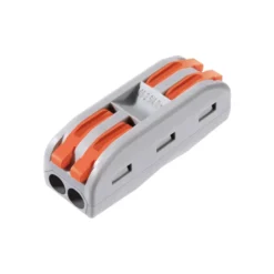 Conector rápido doble para 2 cables 0,08-2,5mm2