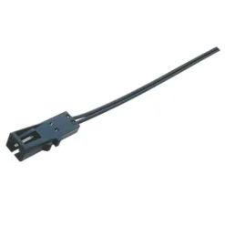 Conector rápido Hembra 2 Pin con cable 1.5m, negro