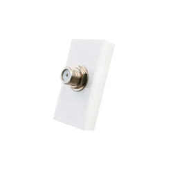 Conector SAT blanco para mecanismo de empotrar LIVOLO